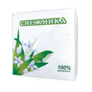 Магнитогорск — Салфетки  «Снежинка» белые оптом.