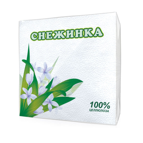 Магнитогорск — Салфетки  «Снежинка» белые оптом.
