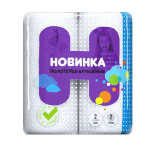 Туалетная бумага 2 слоя 8 рулонов оптом в Магнитогорске